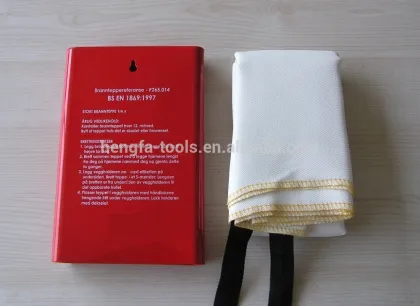 Emergency Fire Extinguishing Blanket 6"x8"