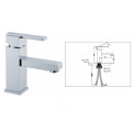 Chrome Single Handle Basin Tap