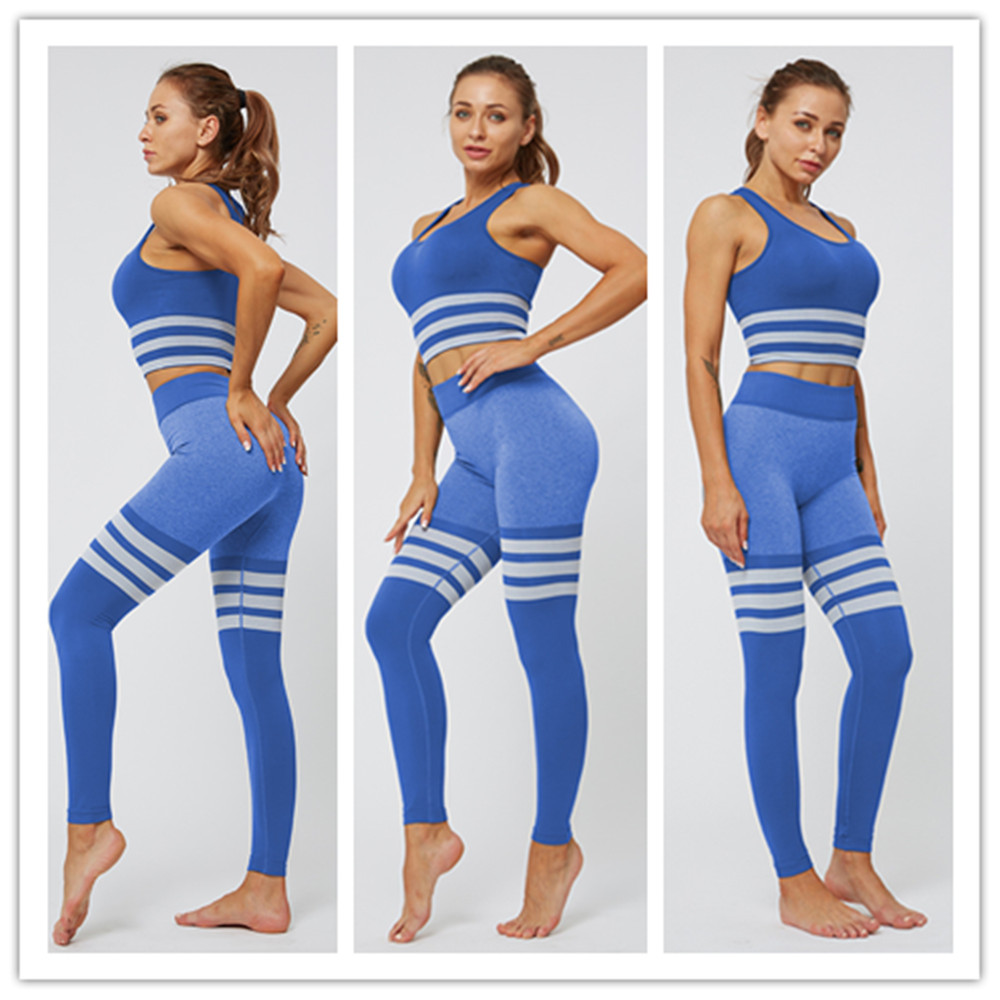 Blue Yoga Suits