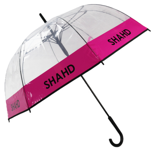 Paraguas con mango de gancho para caminar al trabajo todos los días