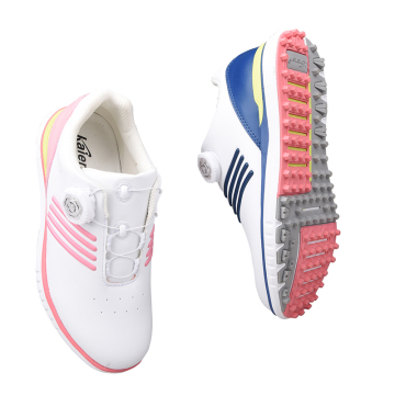High-Quality, Waterproof PU Leather Sport Golf Shoes for Women: Perfect for Summer and Winter with Non-Slip Cotton Insole