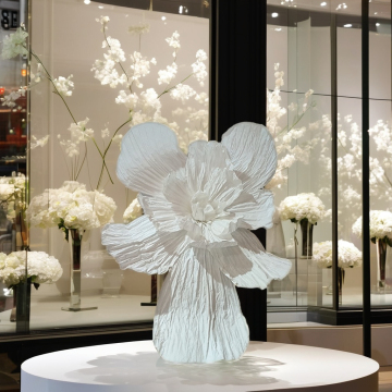 Giant Artificial Iron Flowers for Weddings, Parties, and Home Decor