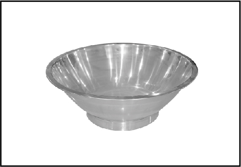 Stainless Steel Meat Stuffing Basin With Rack