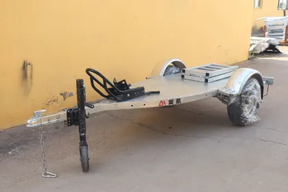 China OMAI: High-Quality Galvanized Motorbike Trailers