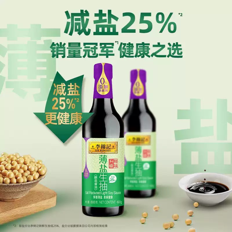 Lee Kum Kee Low Sodium light Soy Sauce