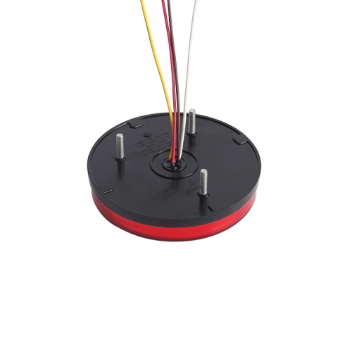 એલઇડી ટુ-કલર ટેઇલ લાઇટ ટ્રક ટ્રક રાઉન્ડ પૂંછડી લાઇટ ઇલેક્ટ્રિક ટ્રાઇસિકલ ટર્ન સિગ્નલ બ્રેક લાઇટ