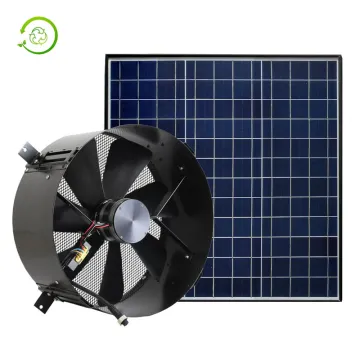 Solar Powered Wall Ventilation and Gable Exhaust Fans for Home Appliances