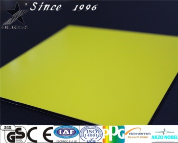 construction materials price list Aluminum composite panel restaurant wall panels