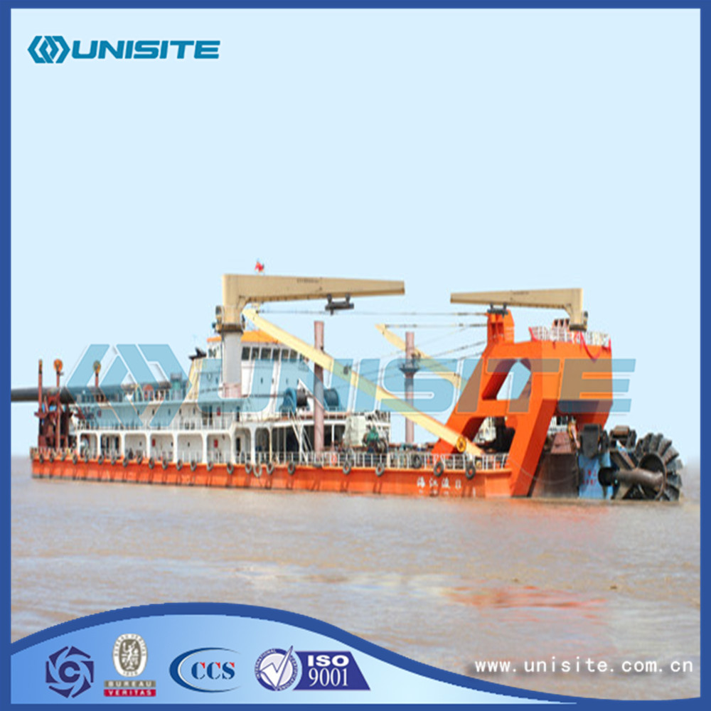 Bucket marine chain dredger