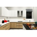 Armários de parede de cozinha brancos personalizados