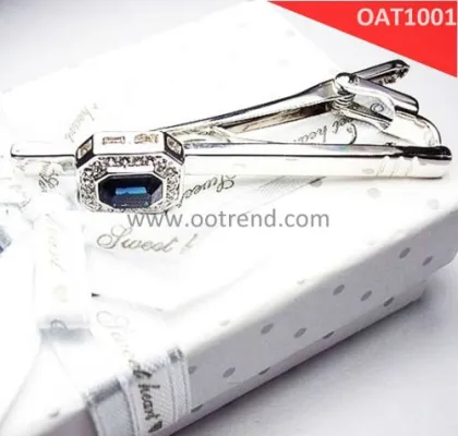 Tie Bar,fashion men tie bars, with rhodium plated,exclusive tie clips