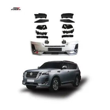 GBT Conversion Kits for 2020 Nissan Patrol Y62 Front Bumper Upgrade Accessories Fog Lamps
