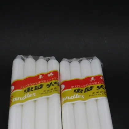 Aoyin brand cheap paraffin wax white candles