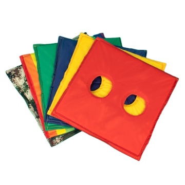 Penguin Running Kindergarten Rainbow Double Hole Foam Pad Sensory Training Equipment