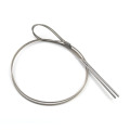 2pcs flexible high quality stainless steel bbq skewers
