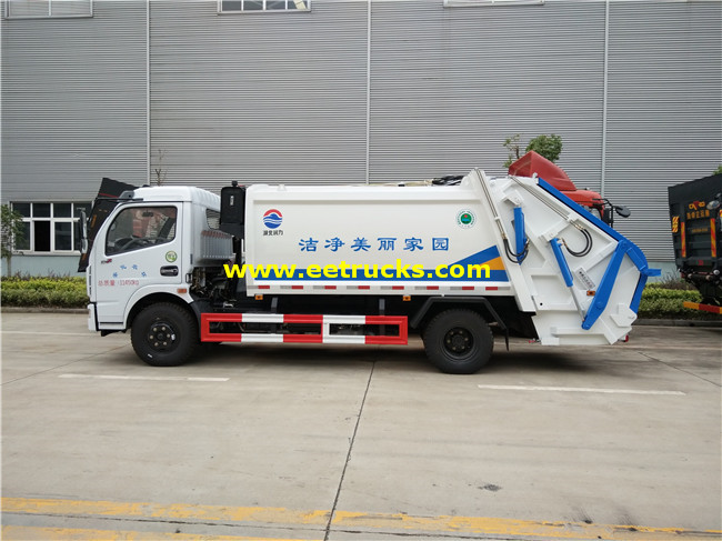 Dongfeng 5T Garbage Compactor Trucks