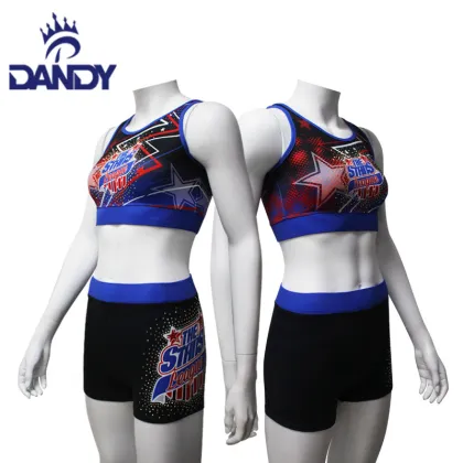 Cheer dance training costume
