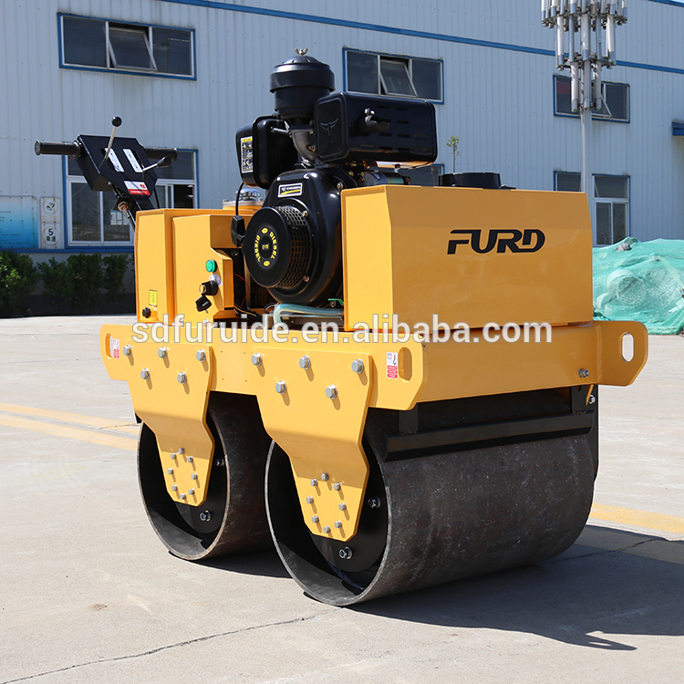 Hand Compactor 2 Ton Double Drum Vibratory Hand Roller Compactor (fyl-s600c), High Quality ...
