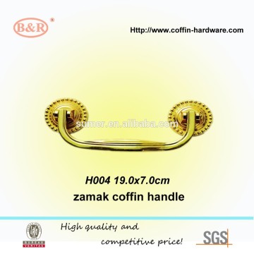 Metal Coffin Handle H004 with screw rod