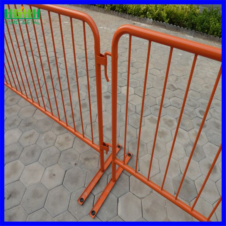 High quality galvanized crowd control barrier