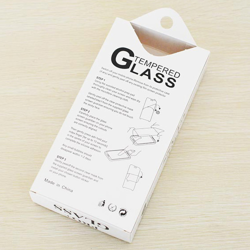 Printed Gloss Varnish Tempered Film Cardboard Box Package