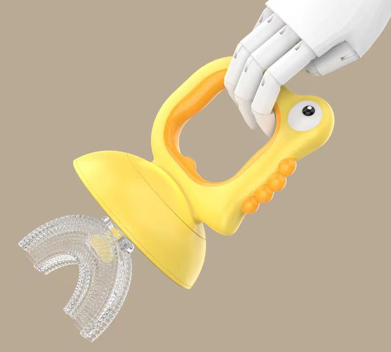 Silicone Cartoon U Shaped Toothbrush