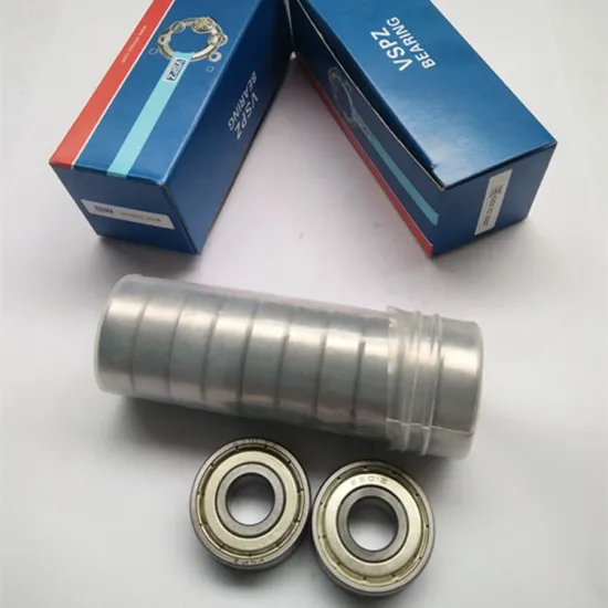 Single Row Deep Groove Ball Bearing with Two Shields (6201ZZ, 201ZZ, 80201, 6201-2Z, 90099-10103, 181224, 77201)