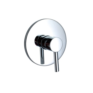 YOROOW All-Copper Round Water Mixing Valve for Bathroom - Brass Material