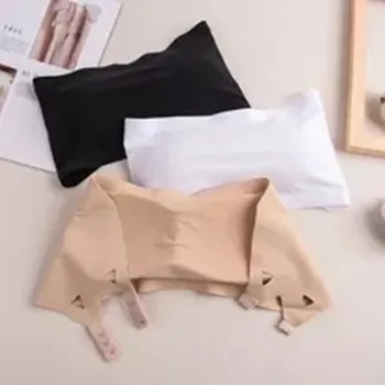 Ice Silk Strapless Wireless Push-Up Bra