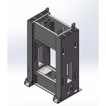 Станок из стальной пластины Q355 для точной обработки