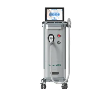 Ice Platinum 808nm Diode Laser Hair Removal Machine for Facial Beauty Salon