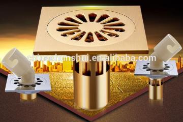 shunshui stainless steel brass bronze floor drain for home bathroom kitchen