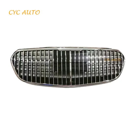 W223 Maybach Facelift Front Bumper Grill with ACC for Mercedes Benz S Class 2019-2021