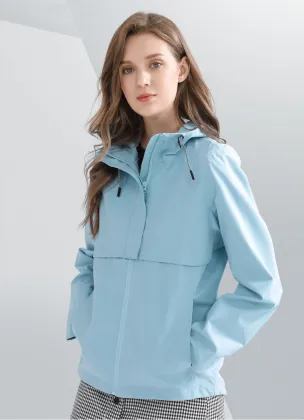 Trendy Clothing Women Casual Solid Color Windbreaker Jacket