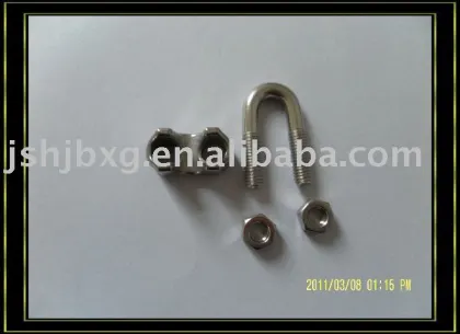 stainless steel wire rope clips