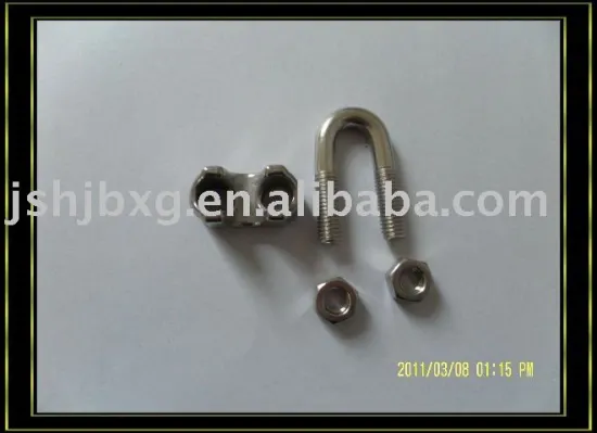 stainless steel wire rope clips