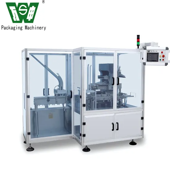 Powder Press Packing Machine for PET Cosmetic Jars and Bottles