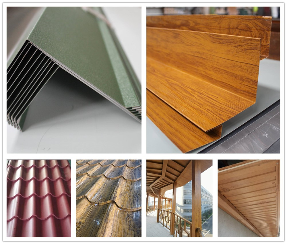 Color Coated Metal Application
