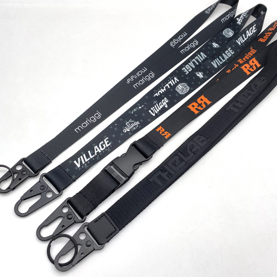 Nylon Jacquard Lanyard 