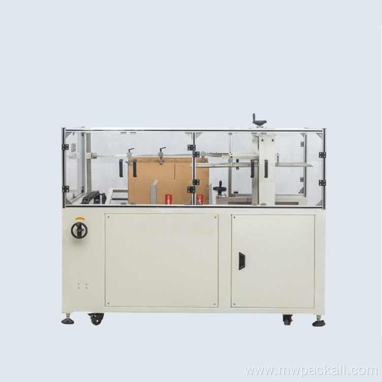 Myway supply With air press carton box case sealing erector machine with best price for sale