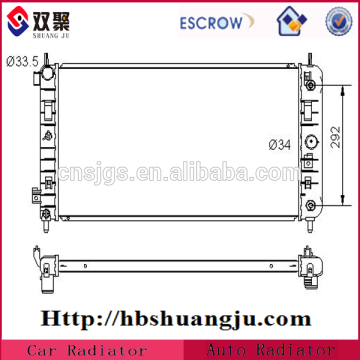 Water radiator for car