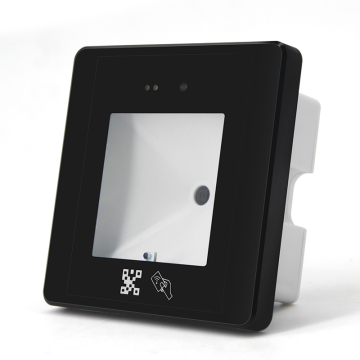 USB Interface Wireless 125KHz 13.56MHz ISO14443A Protocol RFID Reader for Access Control with QR Code Scanning