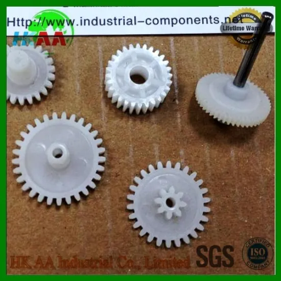 China supplier OEM design service plastic spur gears, small double plastic spur gears for toys