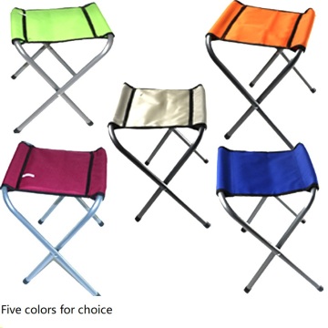 Portable Folding Oxford Cloth Stool for Leisure Activities and Beach Use
