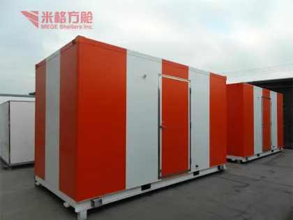 Meteorology communication shelter for equipments