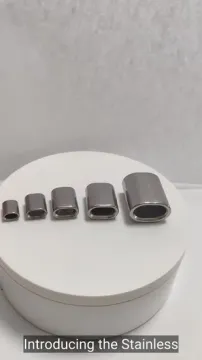 Durable Stainless Steel Crimp Clamps for Heavy-Duty Wire Rope