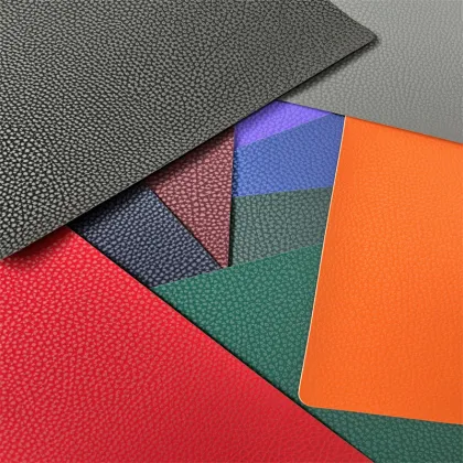 PU Artificial Leather Skin-Feel Furniture leather bonded leather