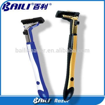 OEM Razor Manufacture In China Triple Blade Disposable Razor Triple Blade Swivel Head