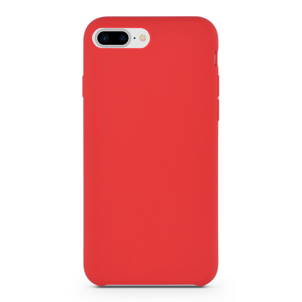 Red Liquid Silicone Rubber iPhone Case 