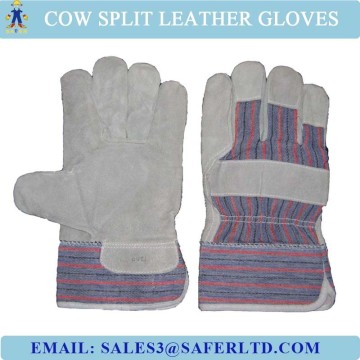 1200 cowhide leather safety gloves/ safety work gloves/ leather safety gloves